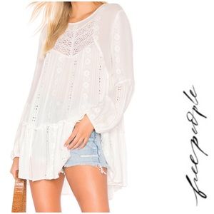 FREE PEOPLE Kiss Kiss Tunic Top